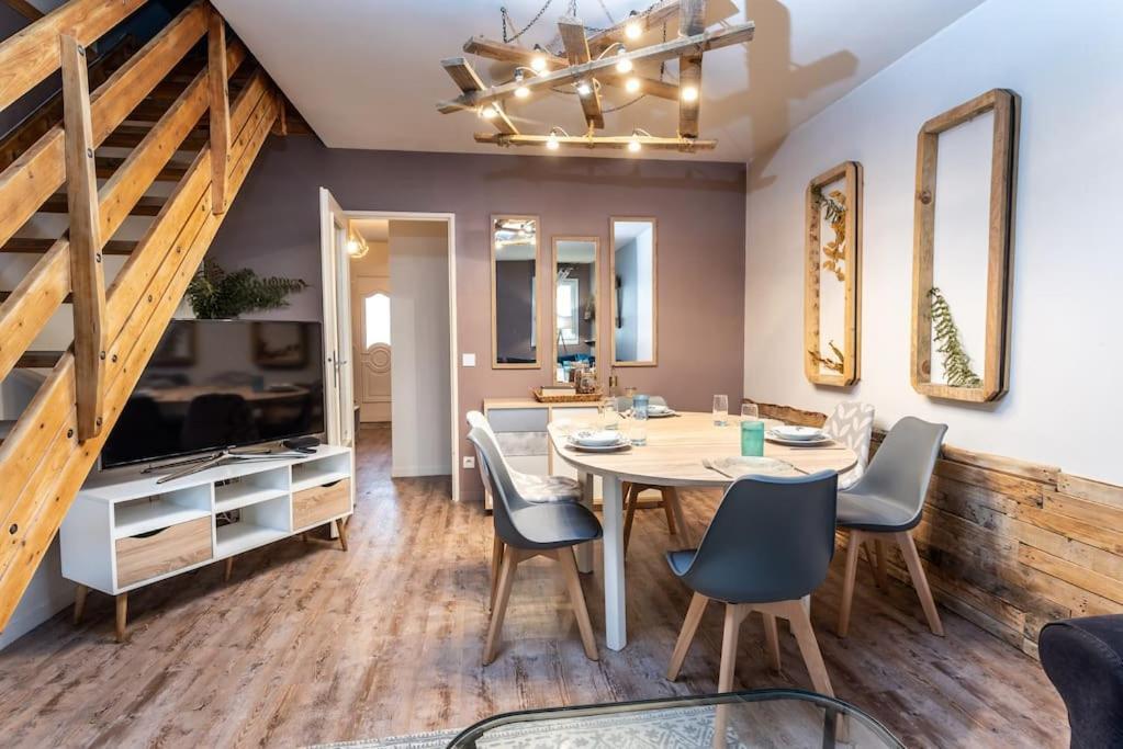 Duplex Cosy Et Contemporain Avec Parking Prive Apartment Amiens Exterior foto