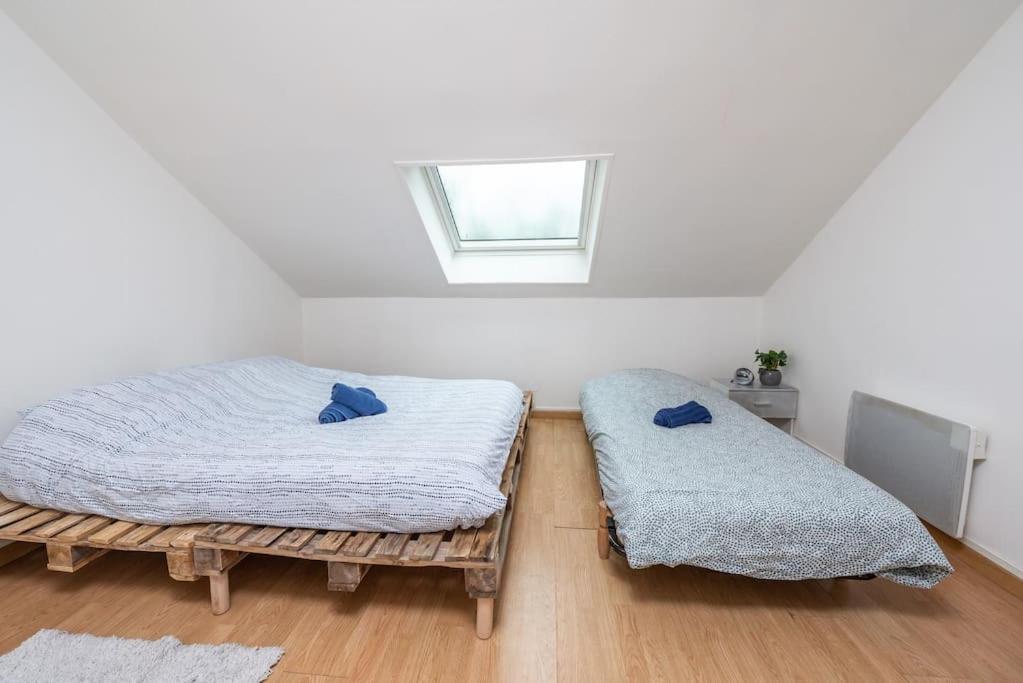 Duplex Cosy Et Contemporain Avec Parking Prive Apartment Amiens Exterior foto